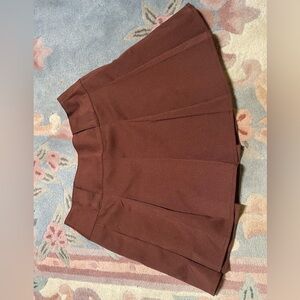 Wild Fable Pleated Miniskirt